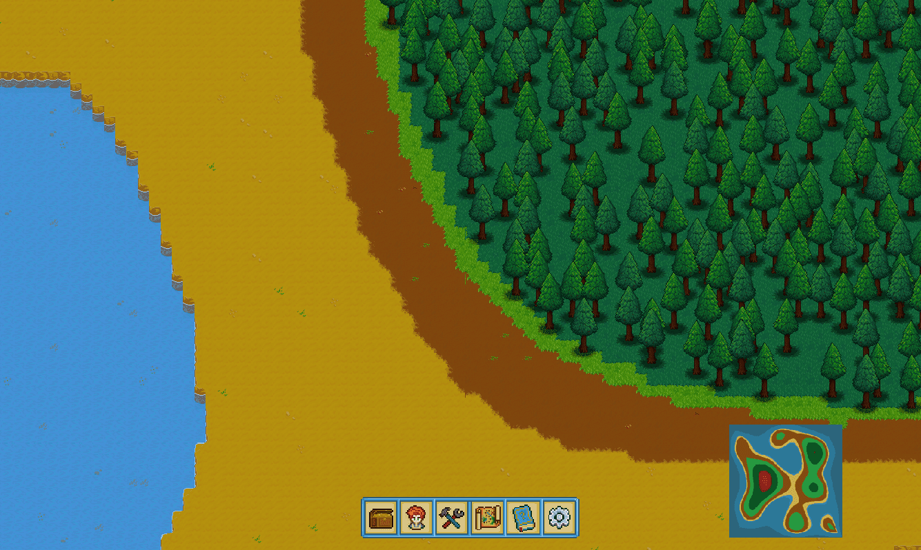 World screenshot in Unity