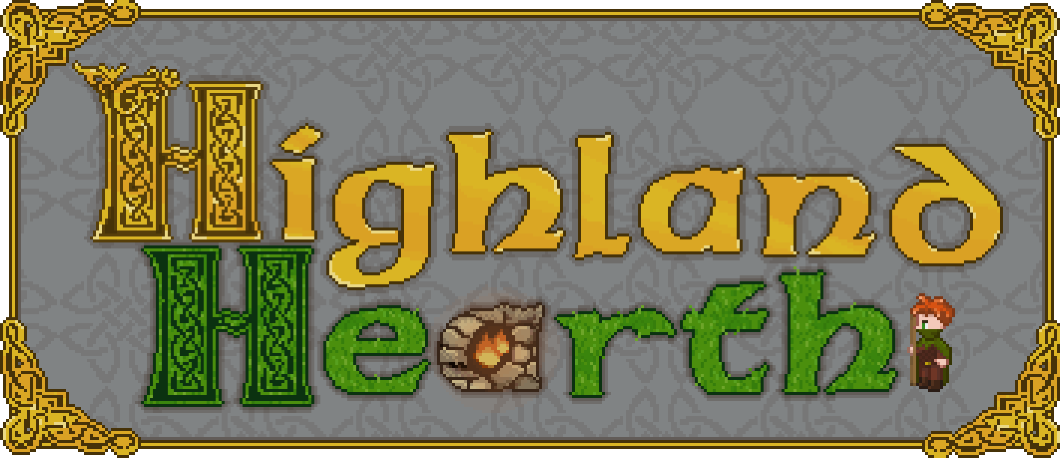 Highland Hearth Logo With Bg